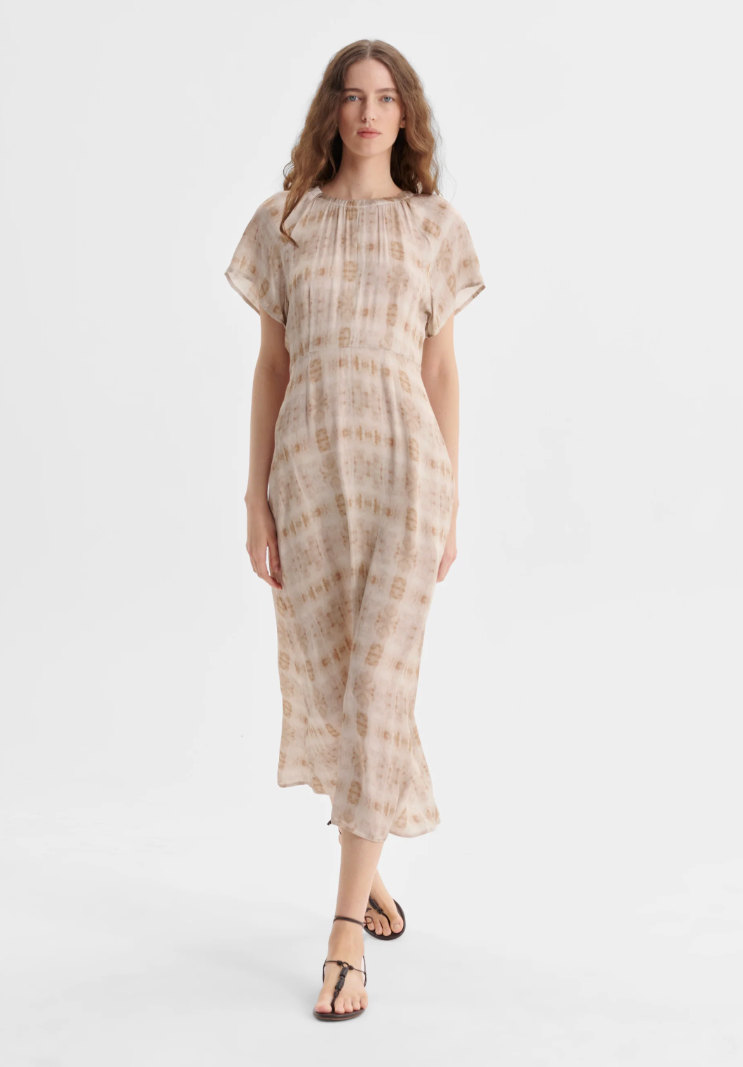 Lucille Tie Dress - Print