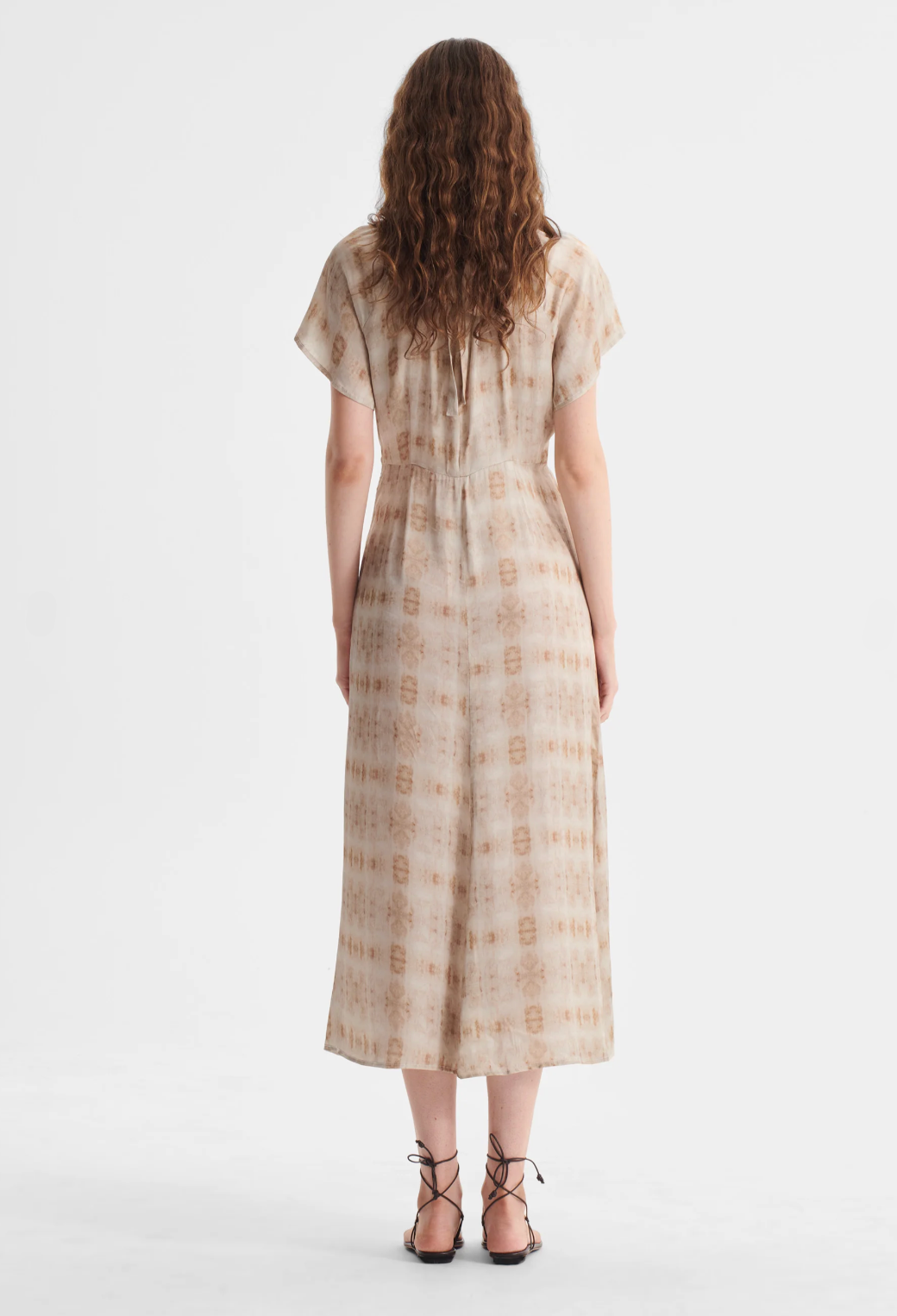 Lucille Tie Dress - Print