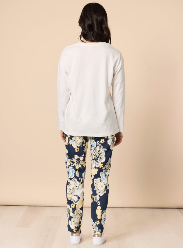 Cote D Azur Logo Tee - Ivory