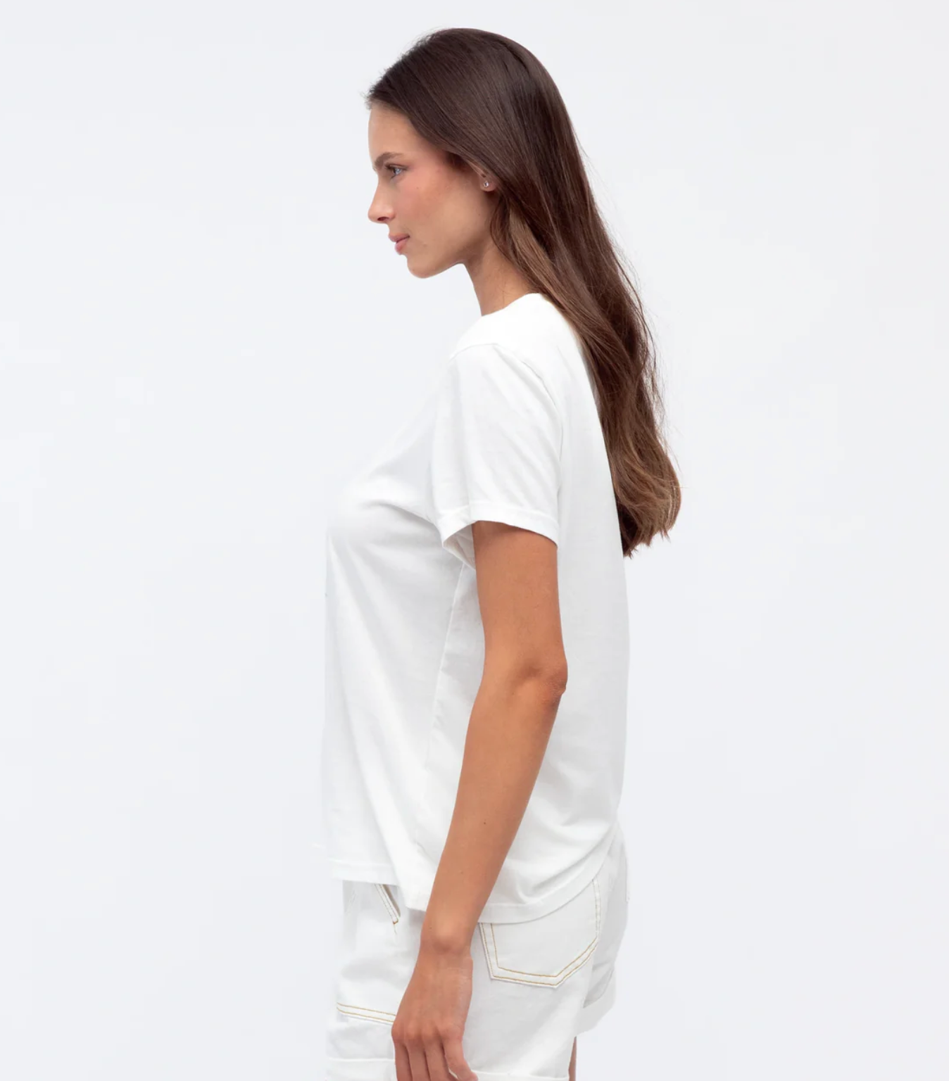 Le Soleil Sun Tee - White
