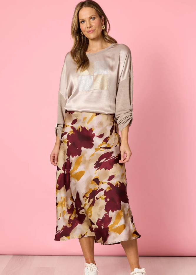 Opera Sequin Top - Champagne