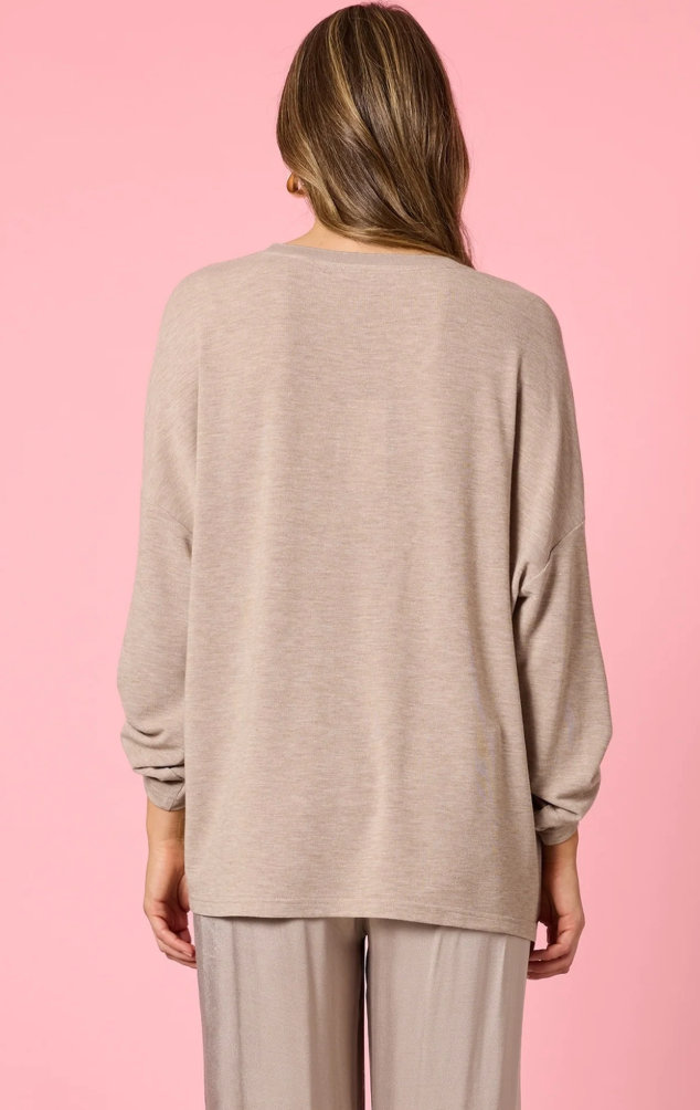Opera Sequin Top - Champagne