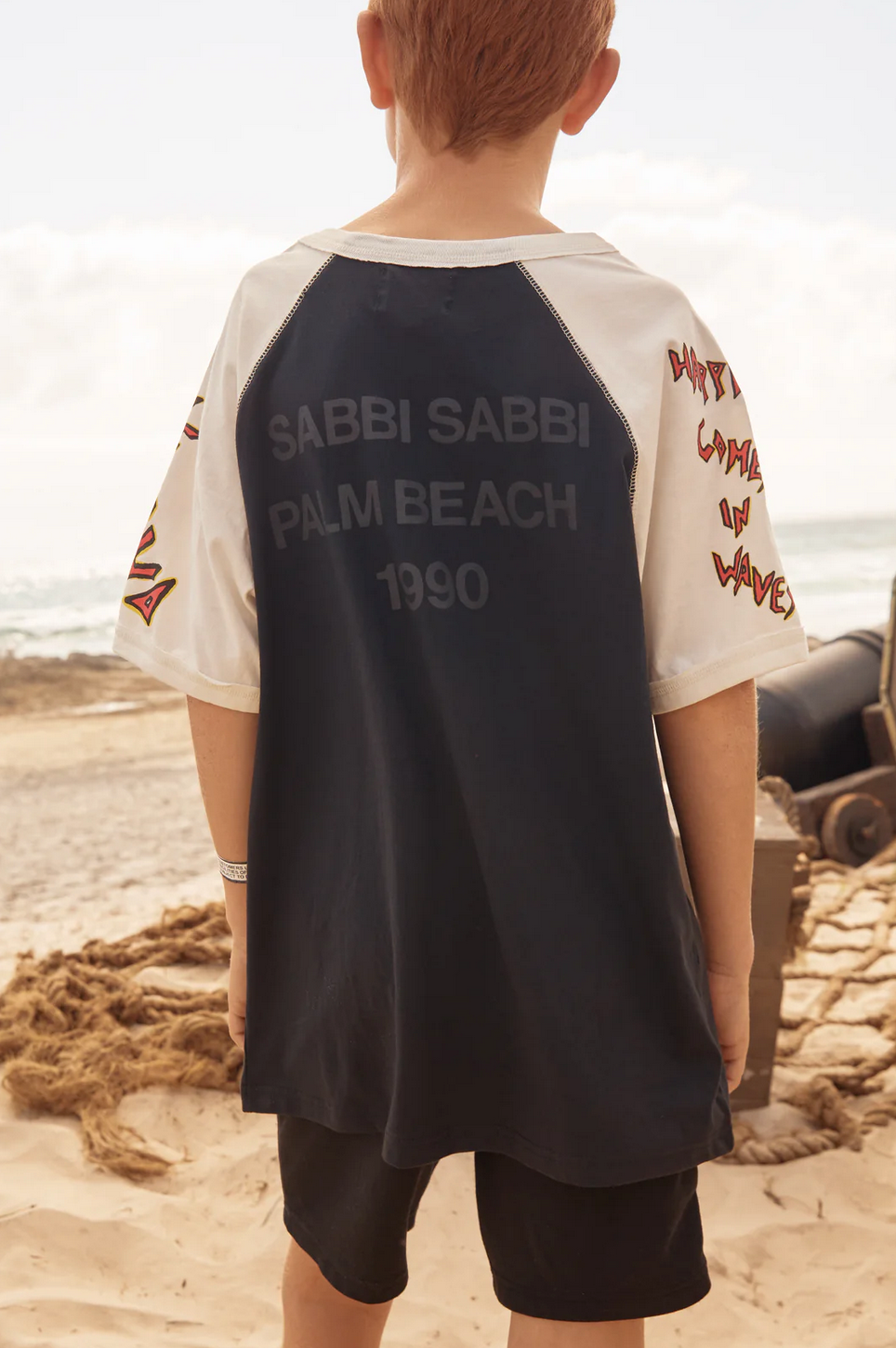 The Stay Wild Raglan Kids Tee