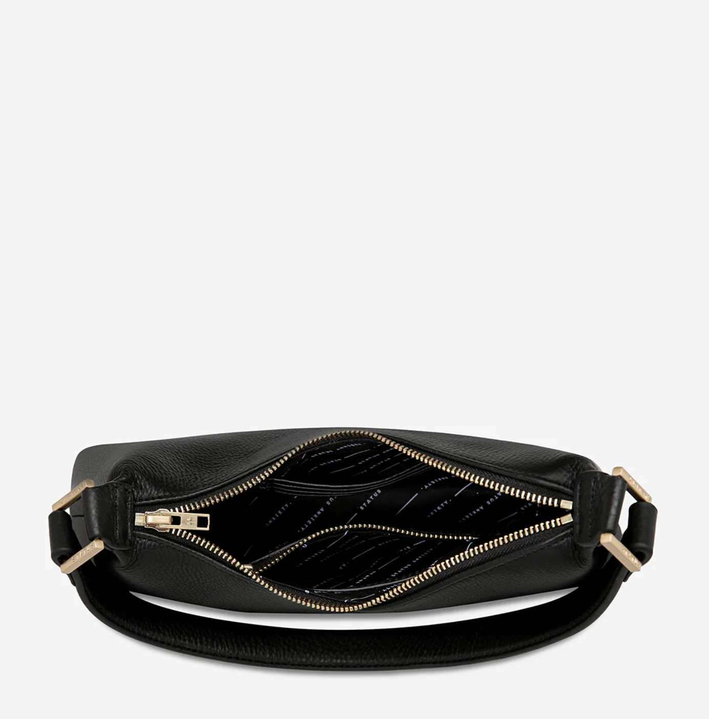 Reverie Bag - Black/Brushed Gold