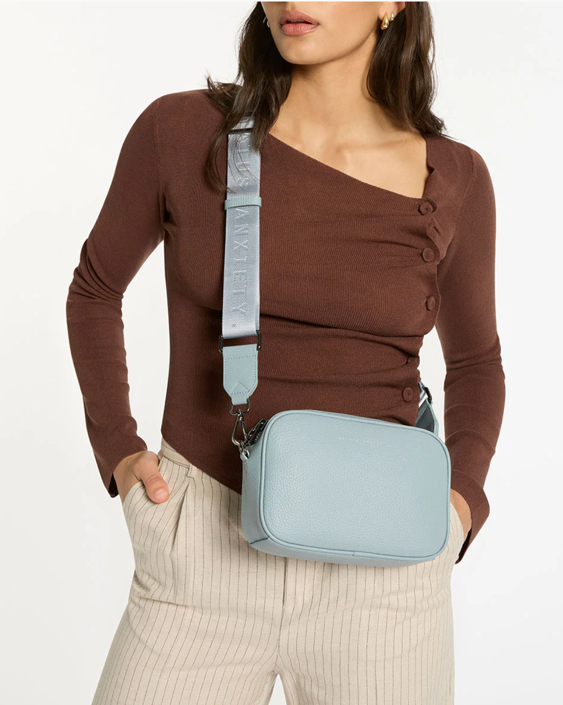 Plunder With Webbed Strap - Powder Blue