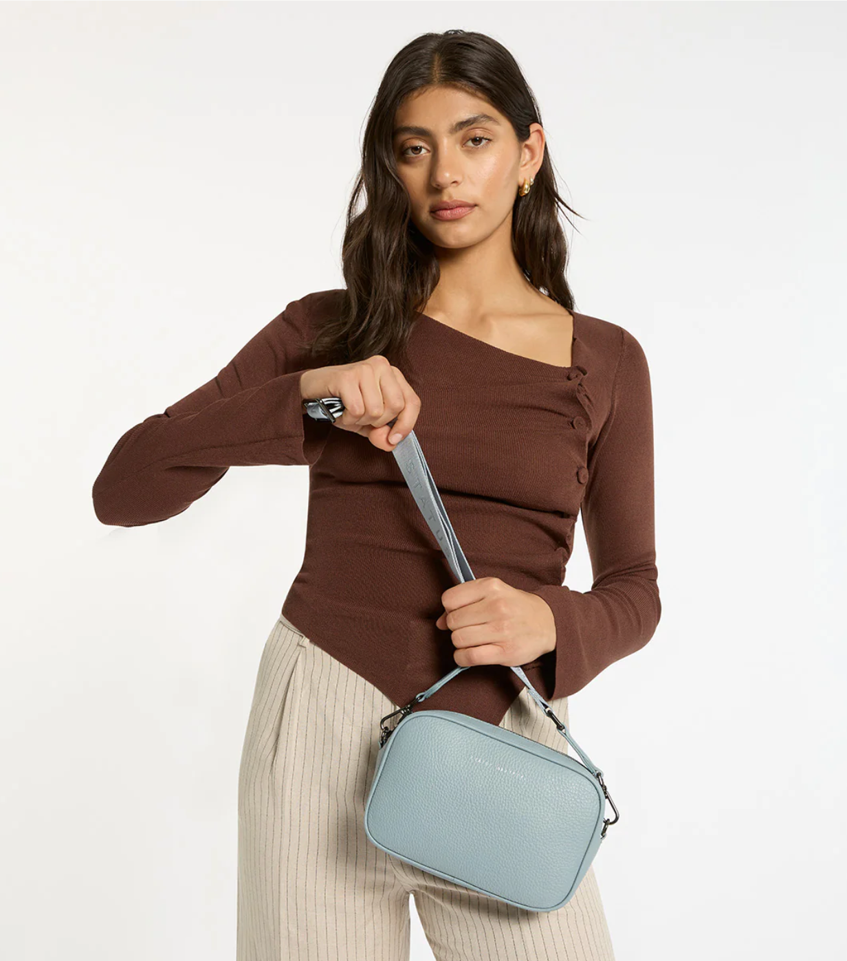 Plunder With Webbed Strap - Powder Blue
