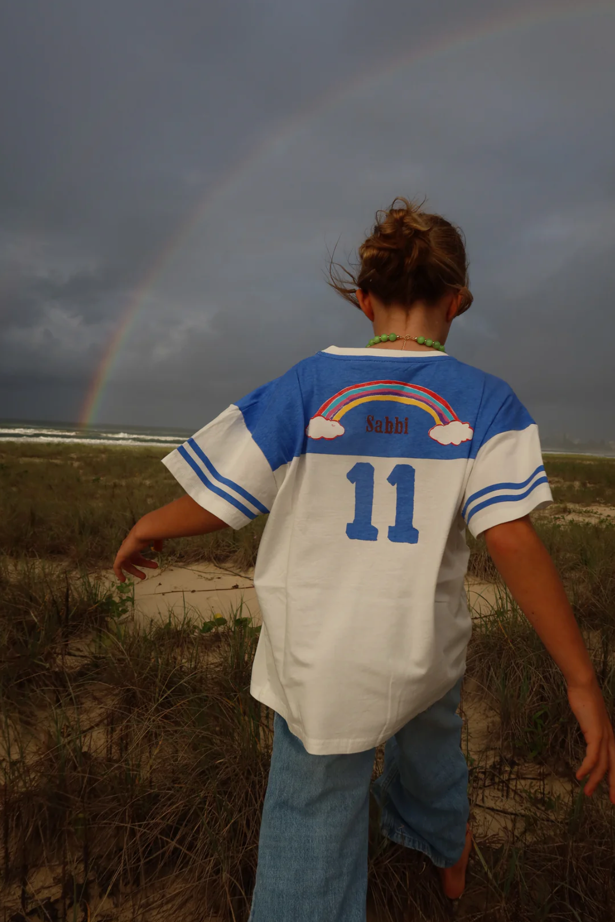 Kids Pony Club Tee - Blue