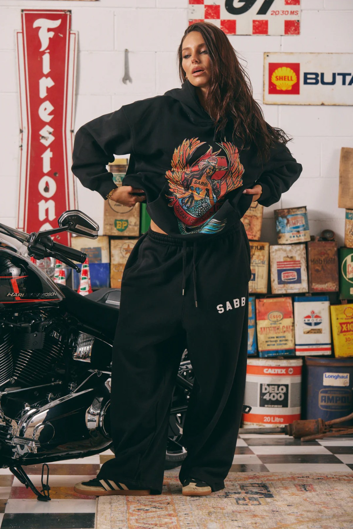 The Brenda Energy Hoodie - Black