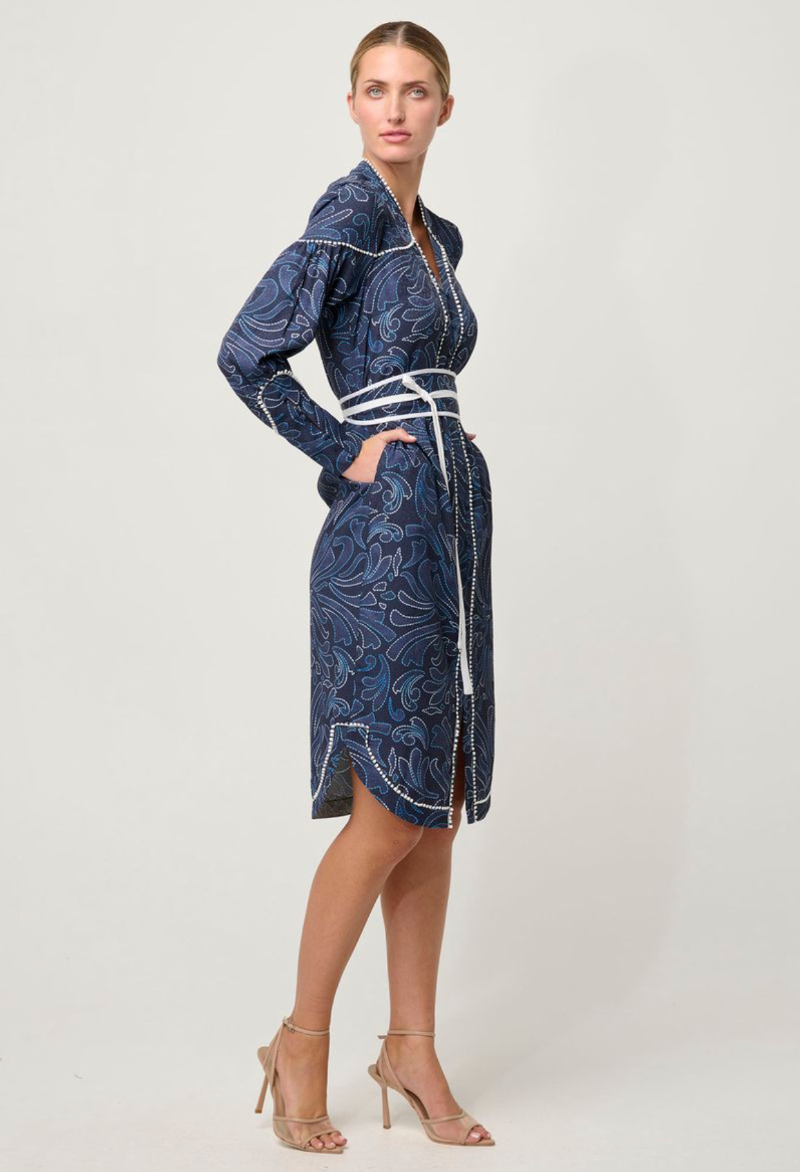 Adela Contrast Dress