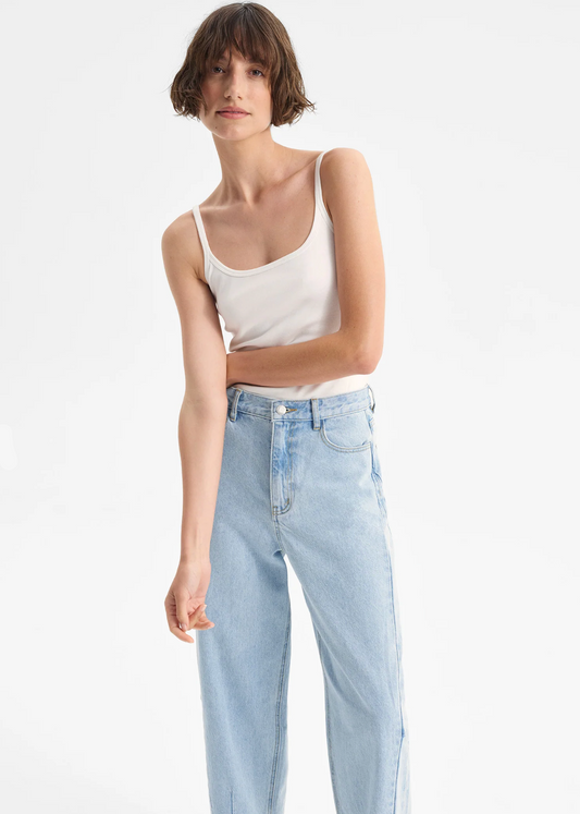 Hudson Barrel Denim Jean - Blue