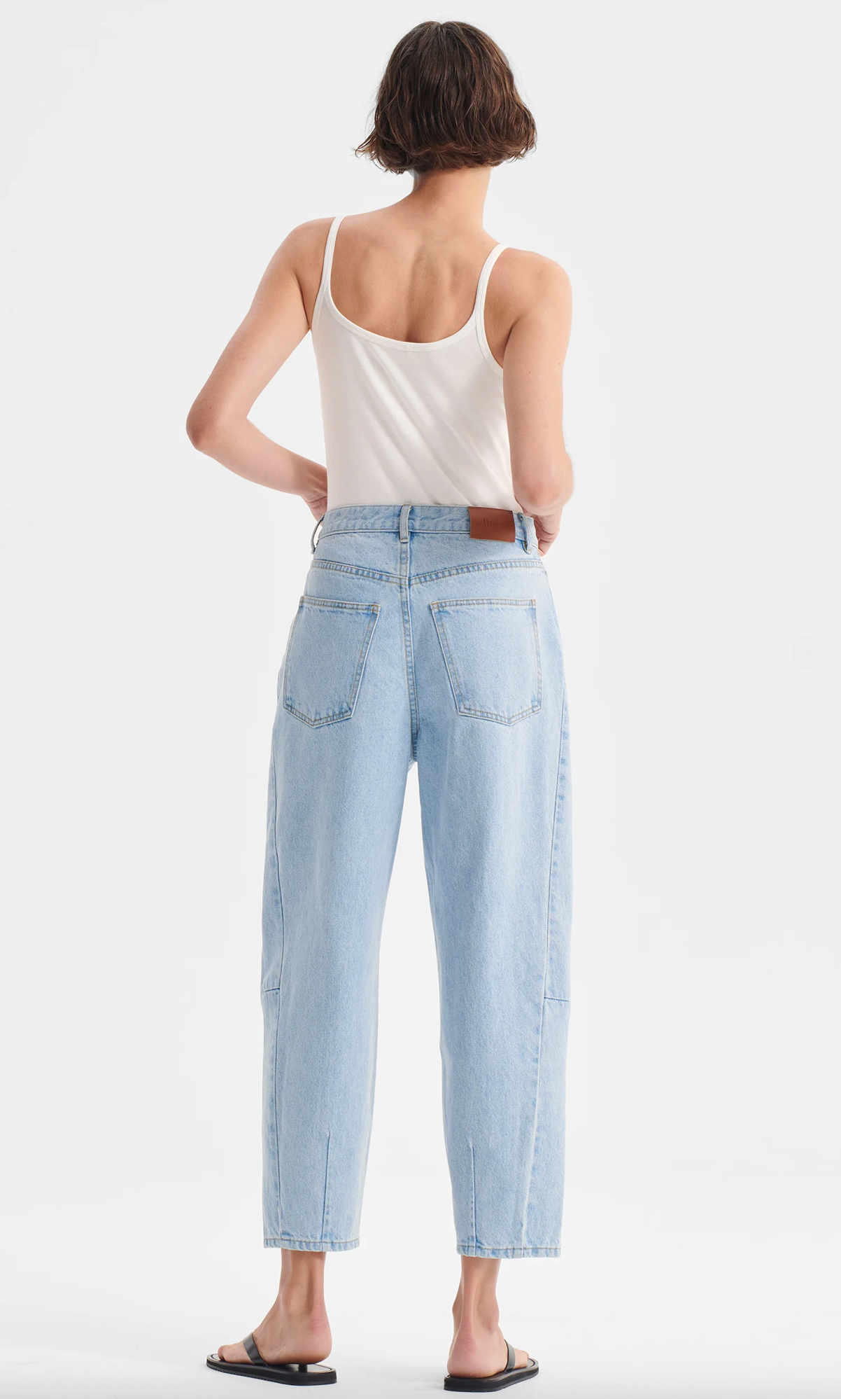 Hudson Barrel Denim Jean - Blue