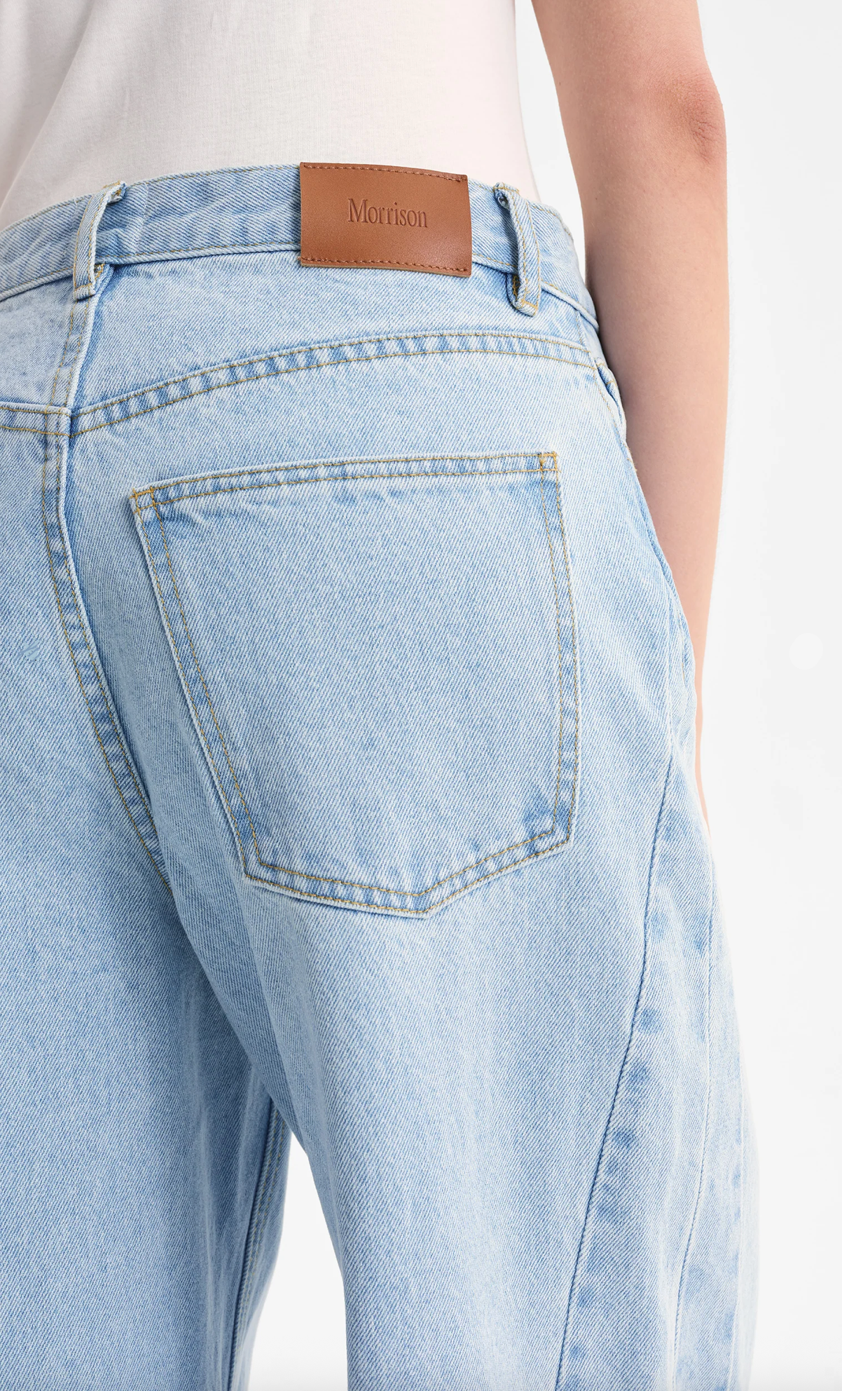 Hudson Barrel Denim Jean - Blue