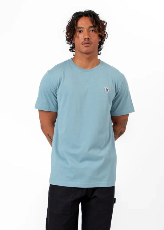 Chapman Kooka T-Shirt - Blue Smoke