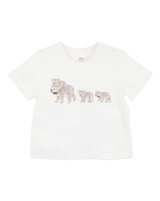 Australian Koala Organic Tee - Cloud
