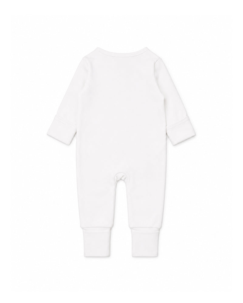 Taylor Organic LS Kookaburra Zipsuit - Cloud
