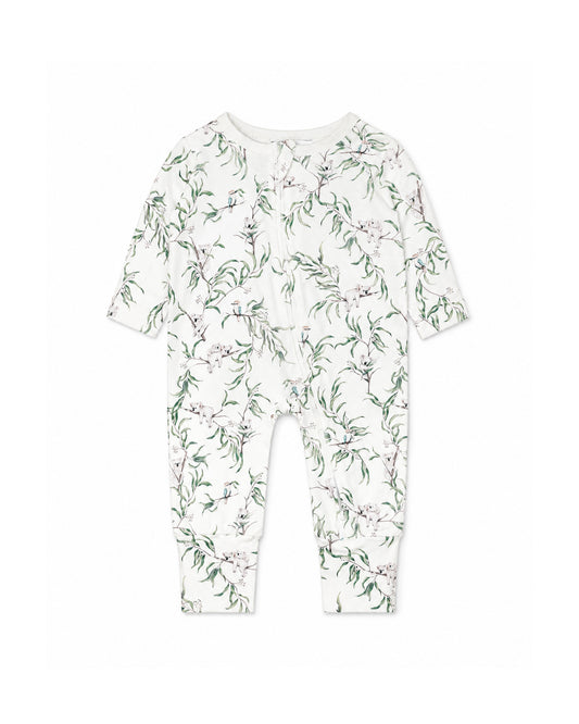 Taylor Organic LS Zipsuit - Taylor Print