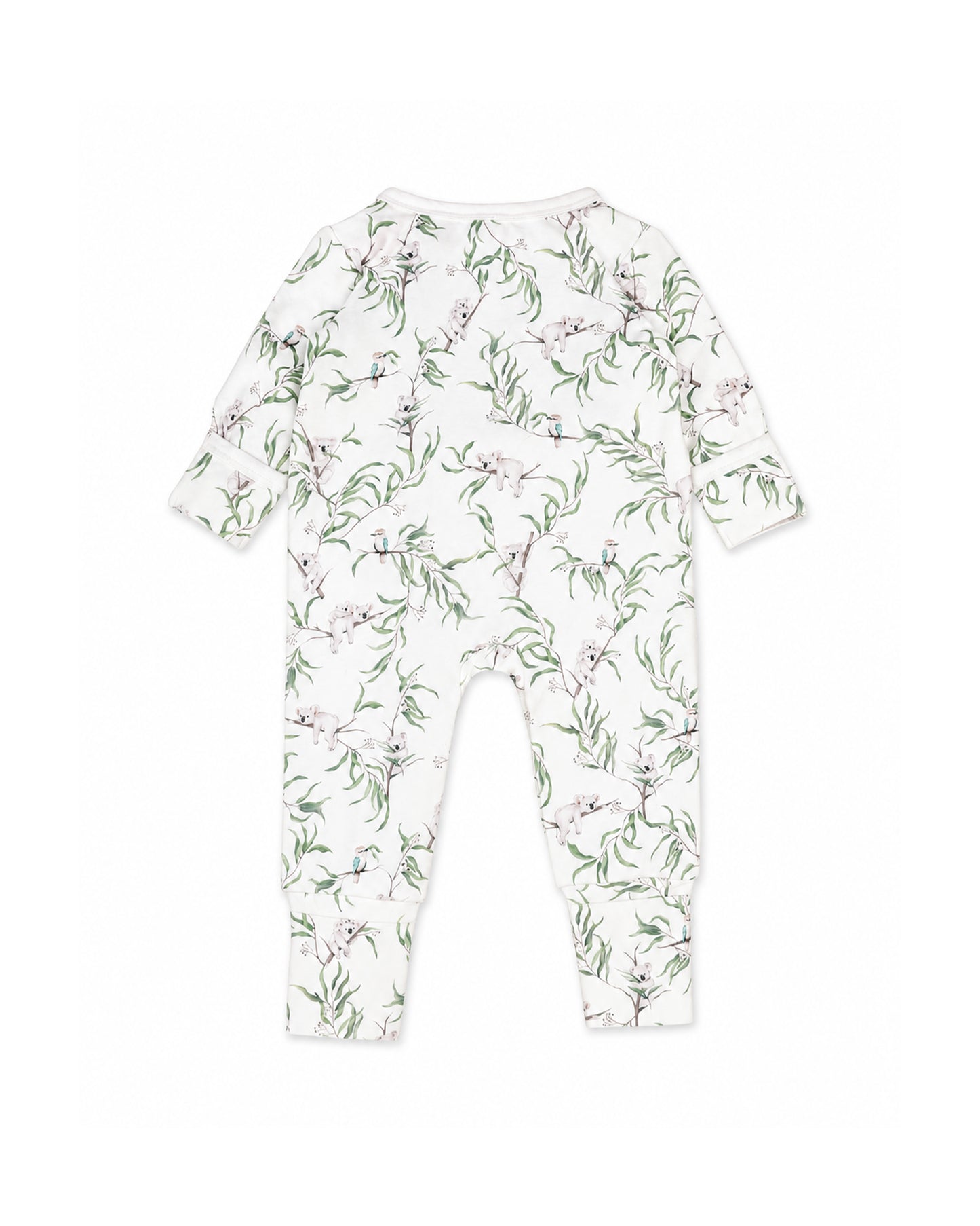Taylor Organic LS Zipsuit - Taylor Print