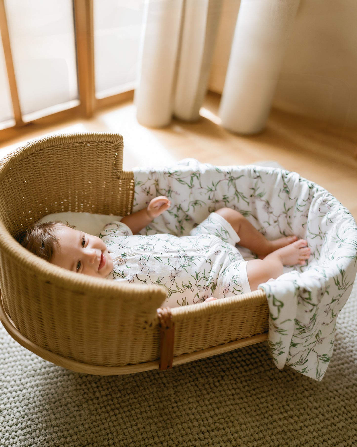 Taylor Organic Bunny Rug - Taylor Print