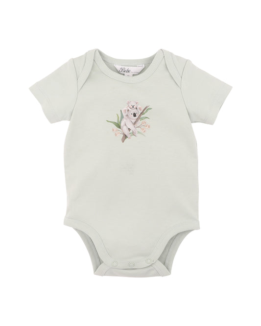 Taylor Organic Koala Bodysuit - Sage