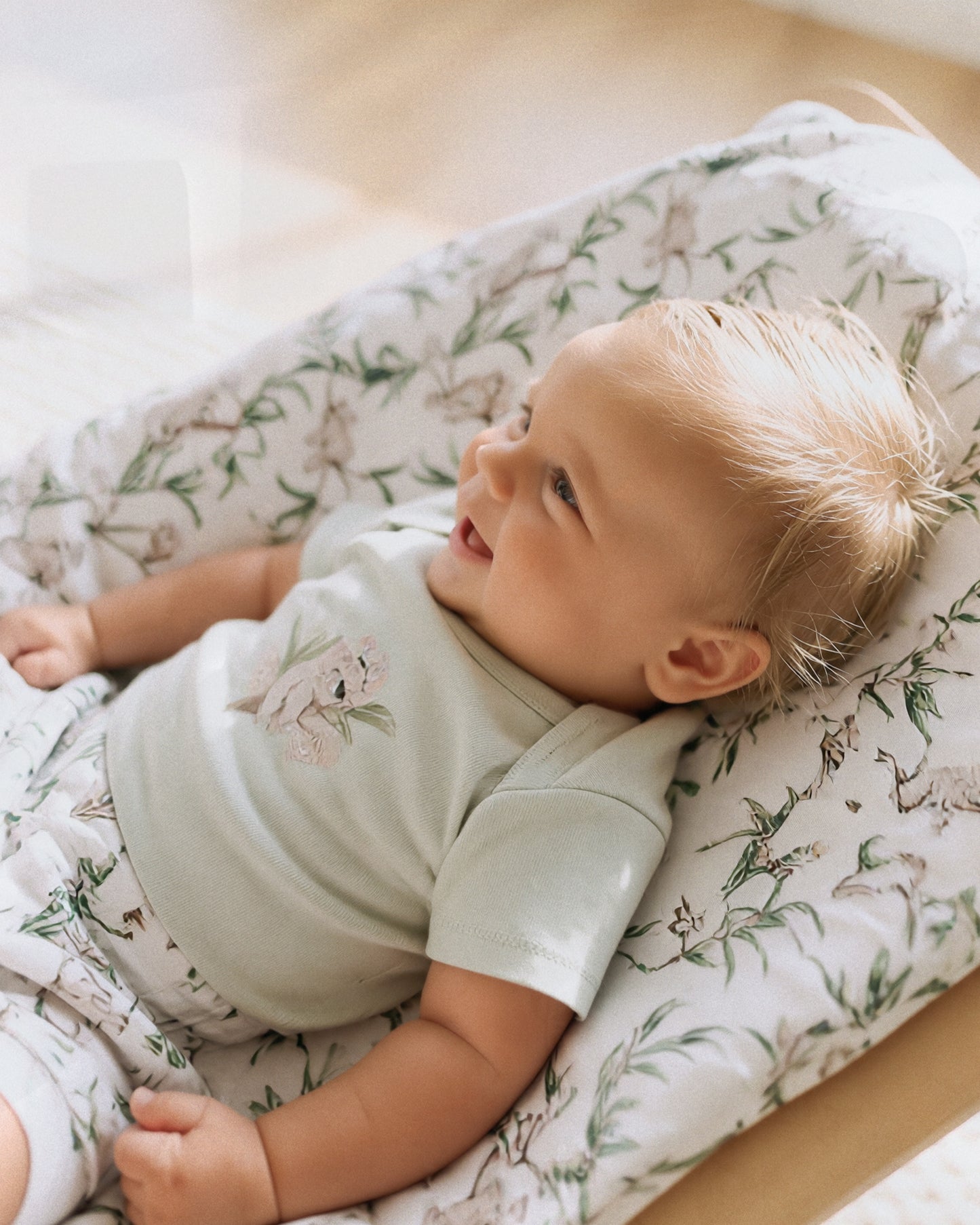 Taylor Organic Koala Bodysuit - Sage