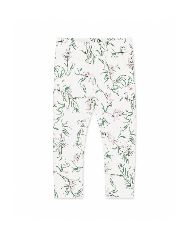 Taylor Organic Turn Back Feet Leggings - Taylor Print