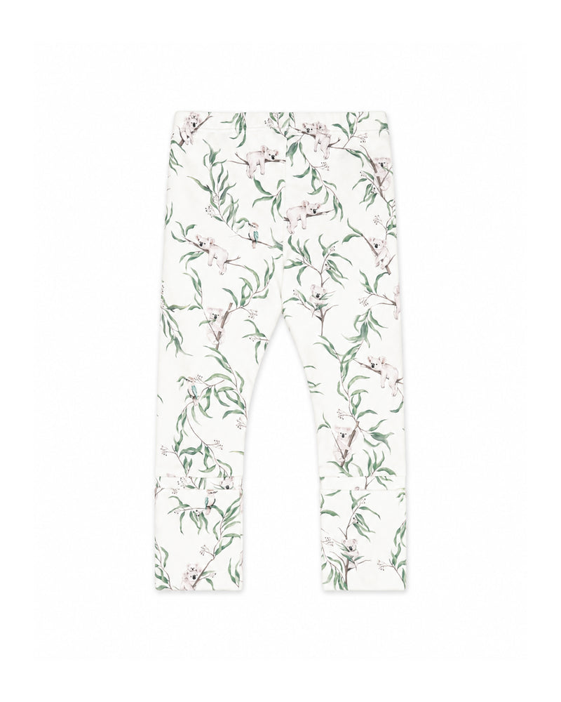 Taylor Organic Turn Back Feet Leggings - Taylor Print