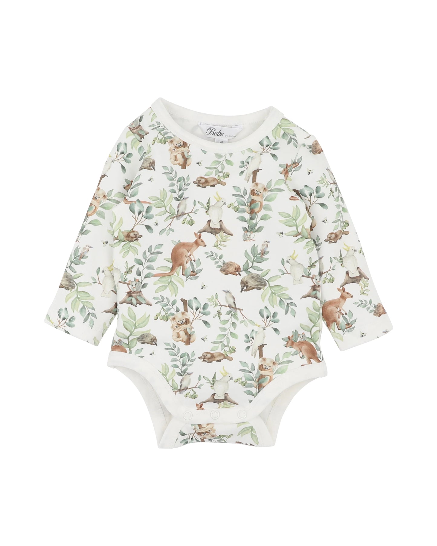 Charlie Organic LS Bodysuit - Charlie Print