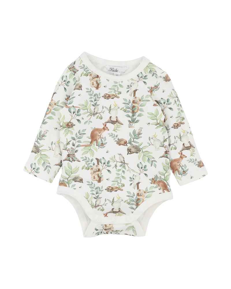 Charlie Organic LS Bodysuit - Charlie Print