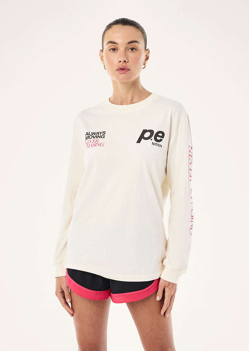 Voltage LS Tee - Whisper White