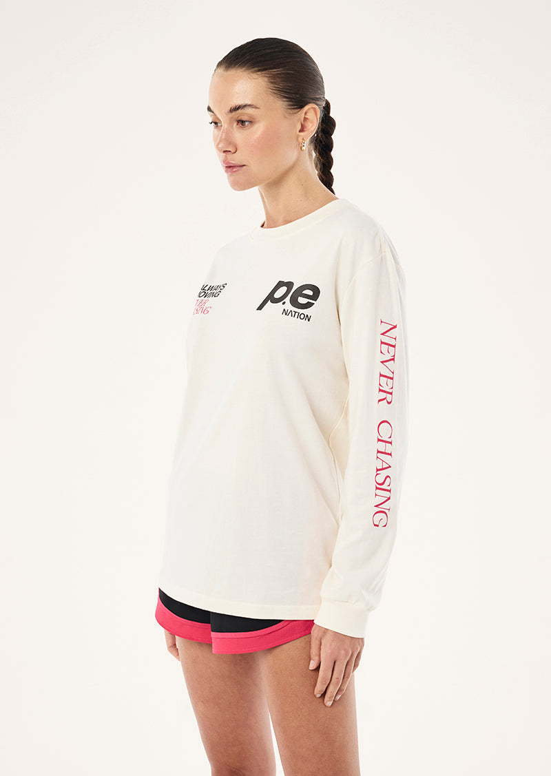 Voltage LS Tee - Whisper White