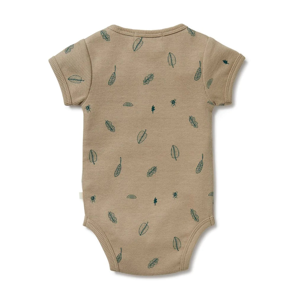 Summer Days Organic Henley Bodysuit