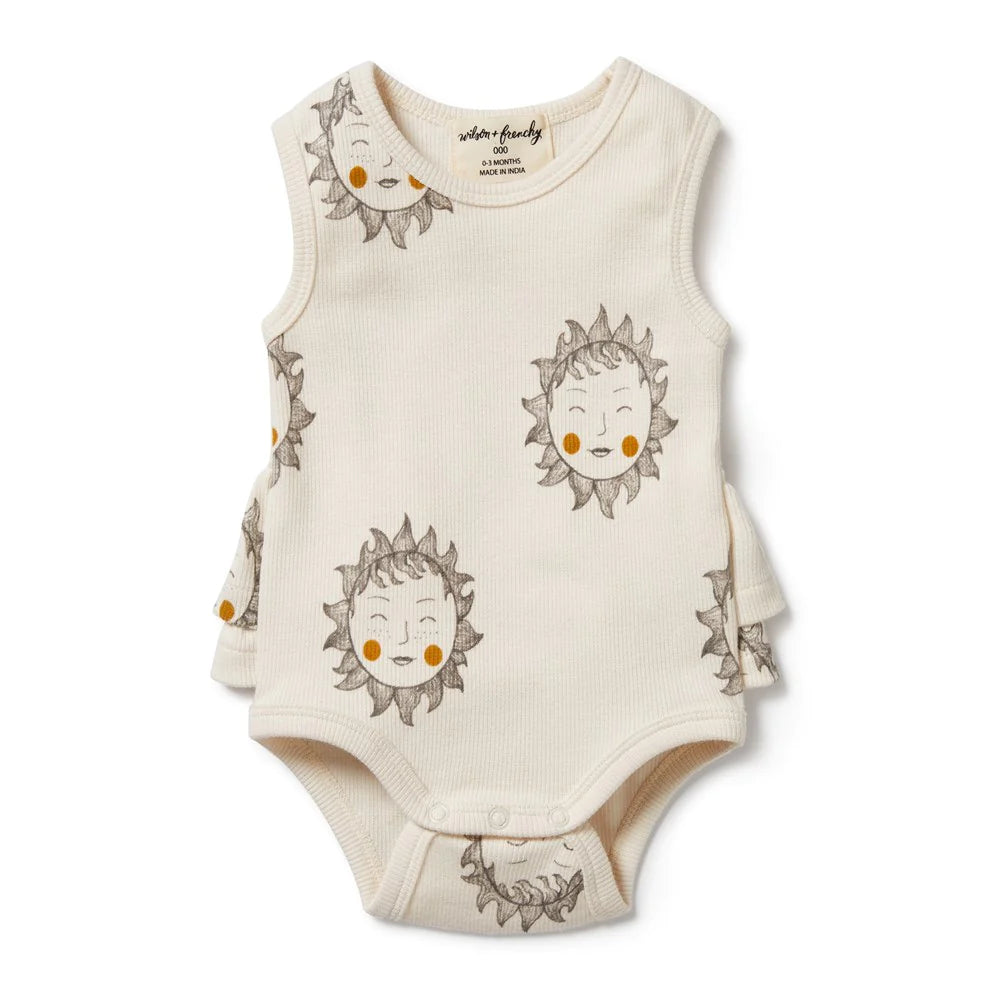 Shine On Me Ruffle Bodysuit