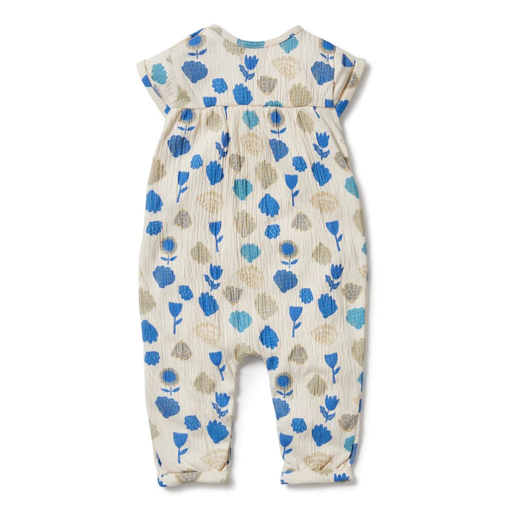 Ocean Breeze Crinkle Jumpsuit