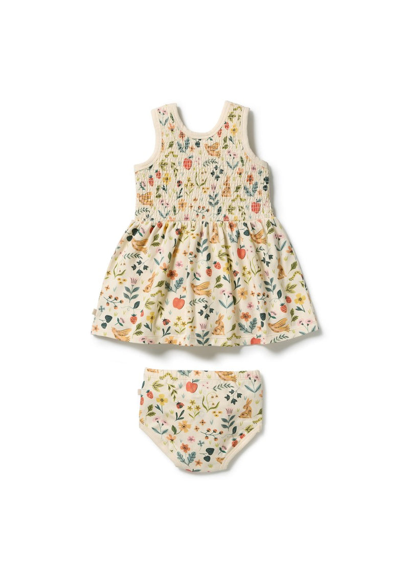 Summer Garden Organic Dress Set