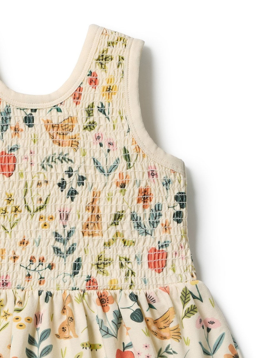 Summer Garden Organic Dress Set