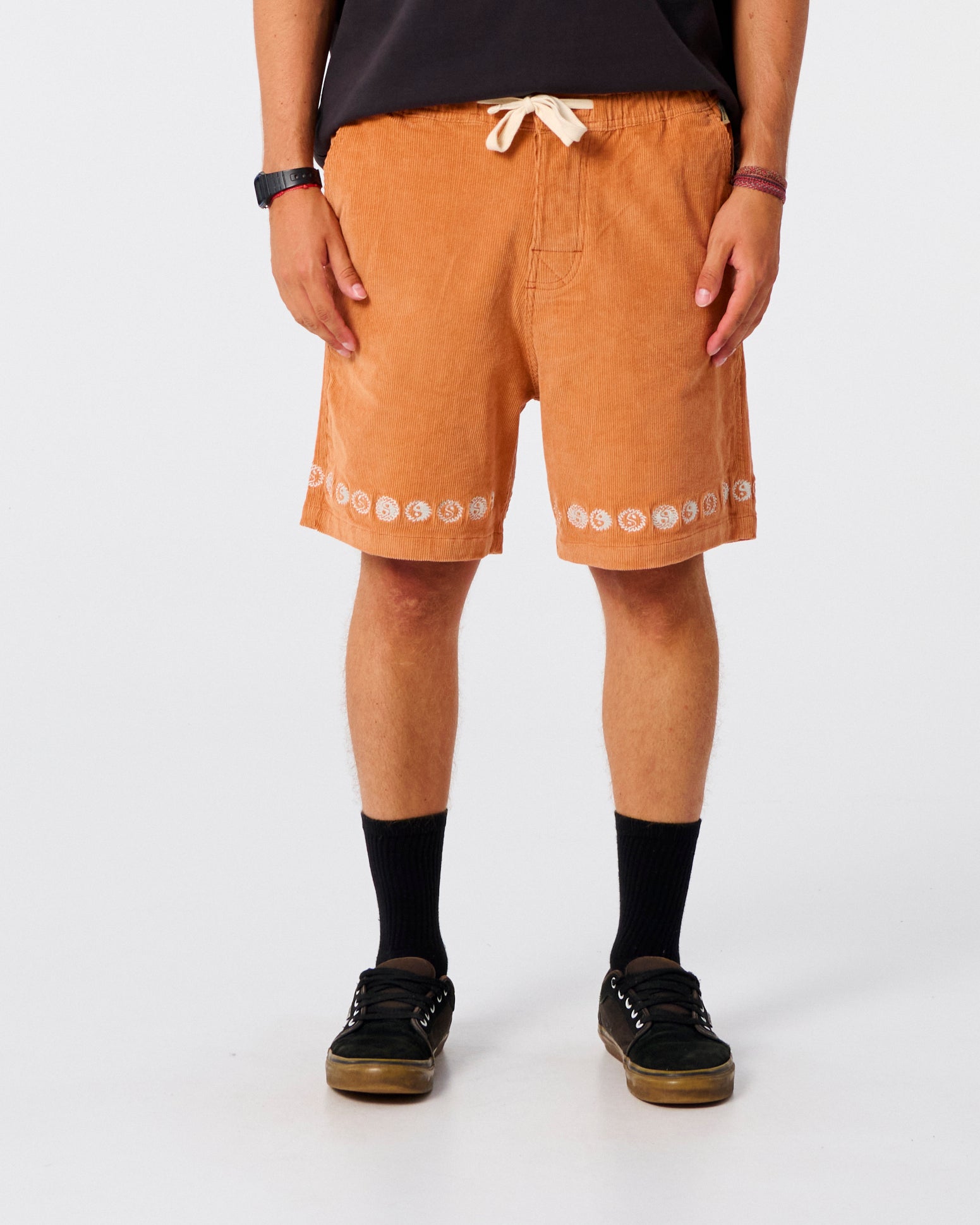 Vin Yang Cord Walkshort - Terracotta - photo 1