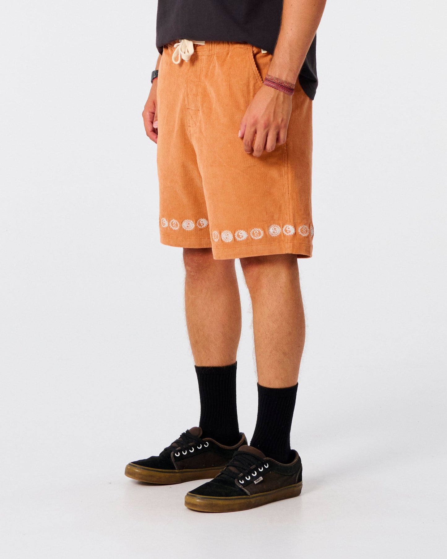 Vin Yang Cord Walkshort - Terracotta - photo 2