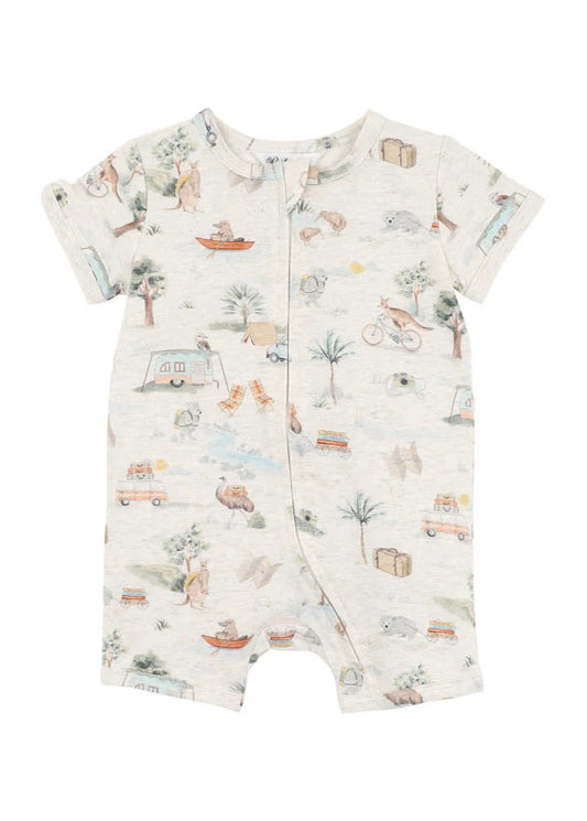 Ivan SS Zipsuit - Ivan Print
