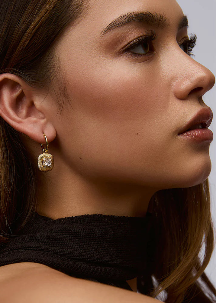 Christina Earrings - Gold