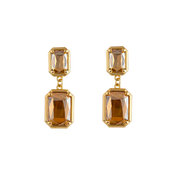 Florian Earrings - Champagne