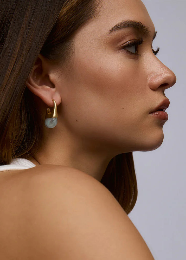 Poppy Earrings - Blue