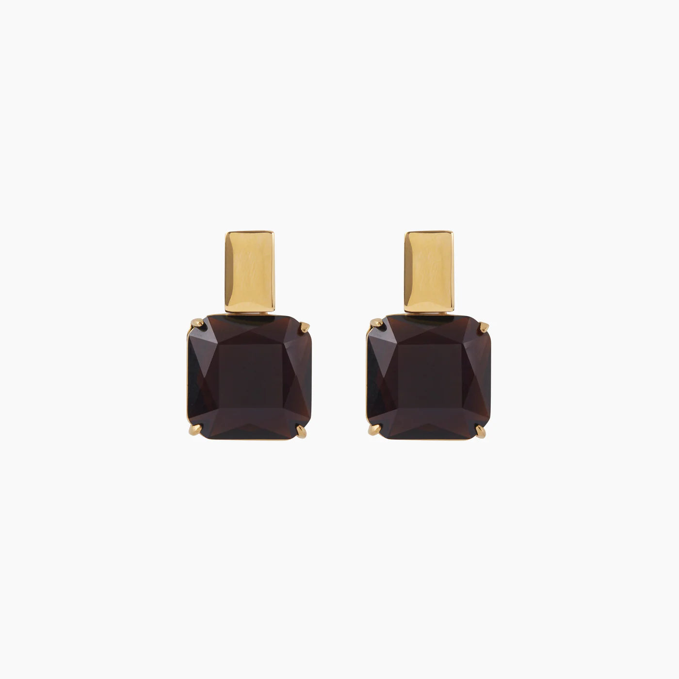 Arianna Earrings - Brown
