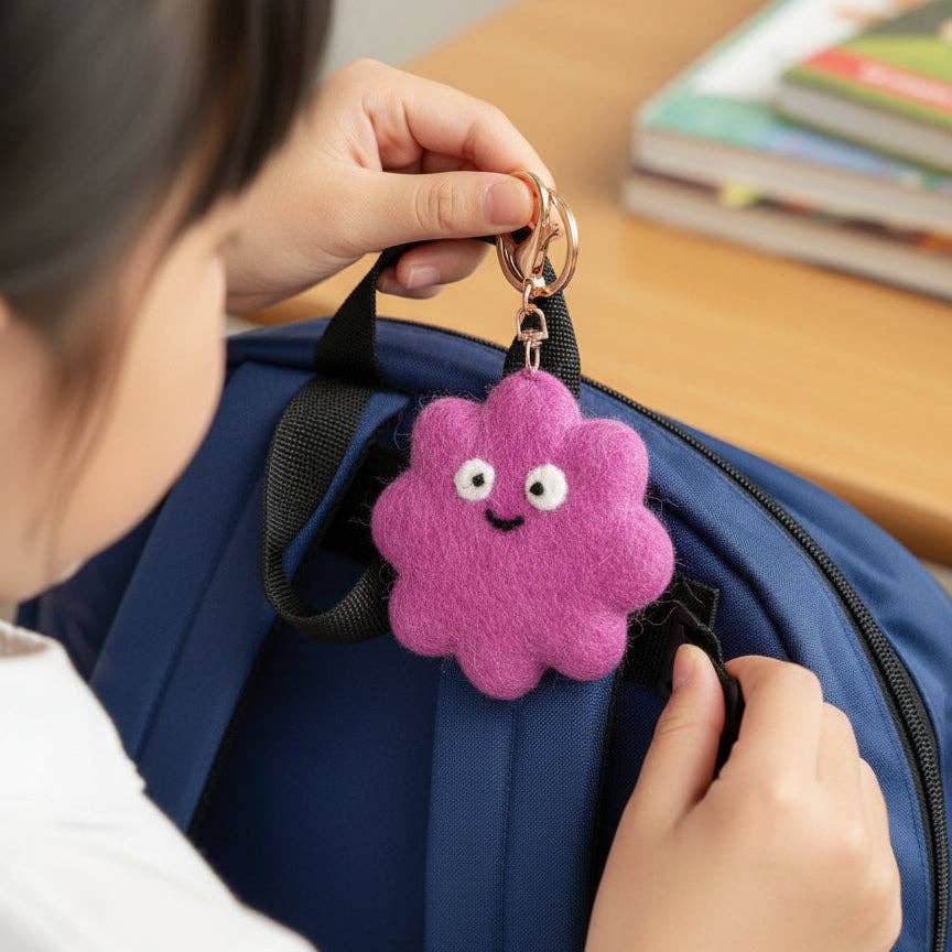 Home Dweller - Feel-Good Fuzzy Friend Bag Charm | Keyring