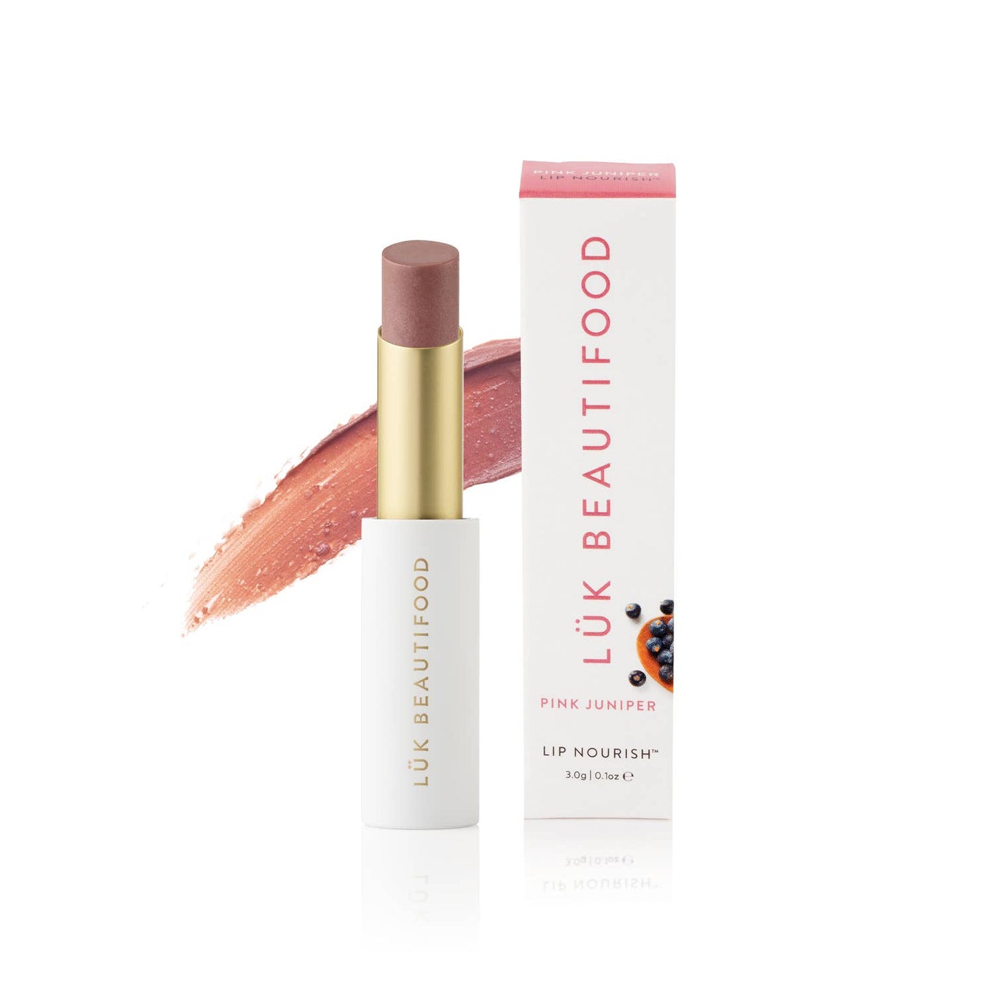 Luk Beautifood - QUICK SHOP 14 Lip Nourish™ Natural Lipstick Shades: Peach Melon