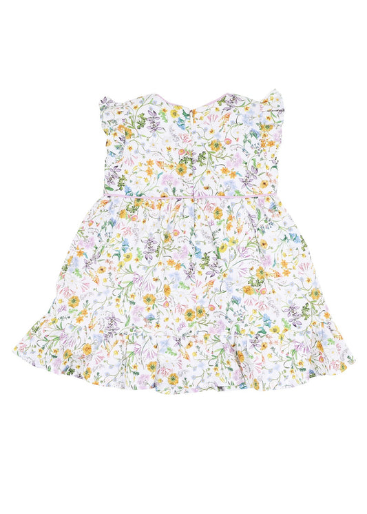 Zara Ruffle Dress - Zara Print