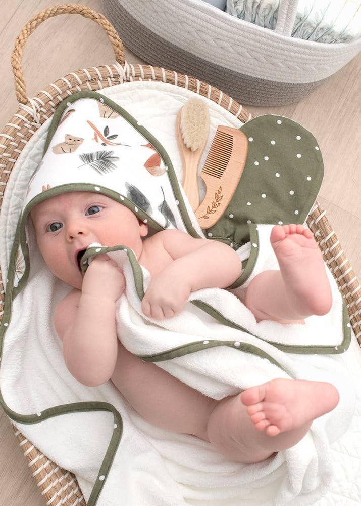 4pc Baby Bath Gift Set - Forest Retreat
