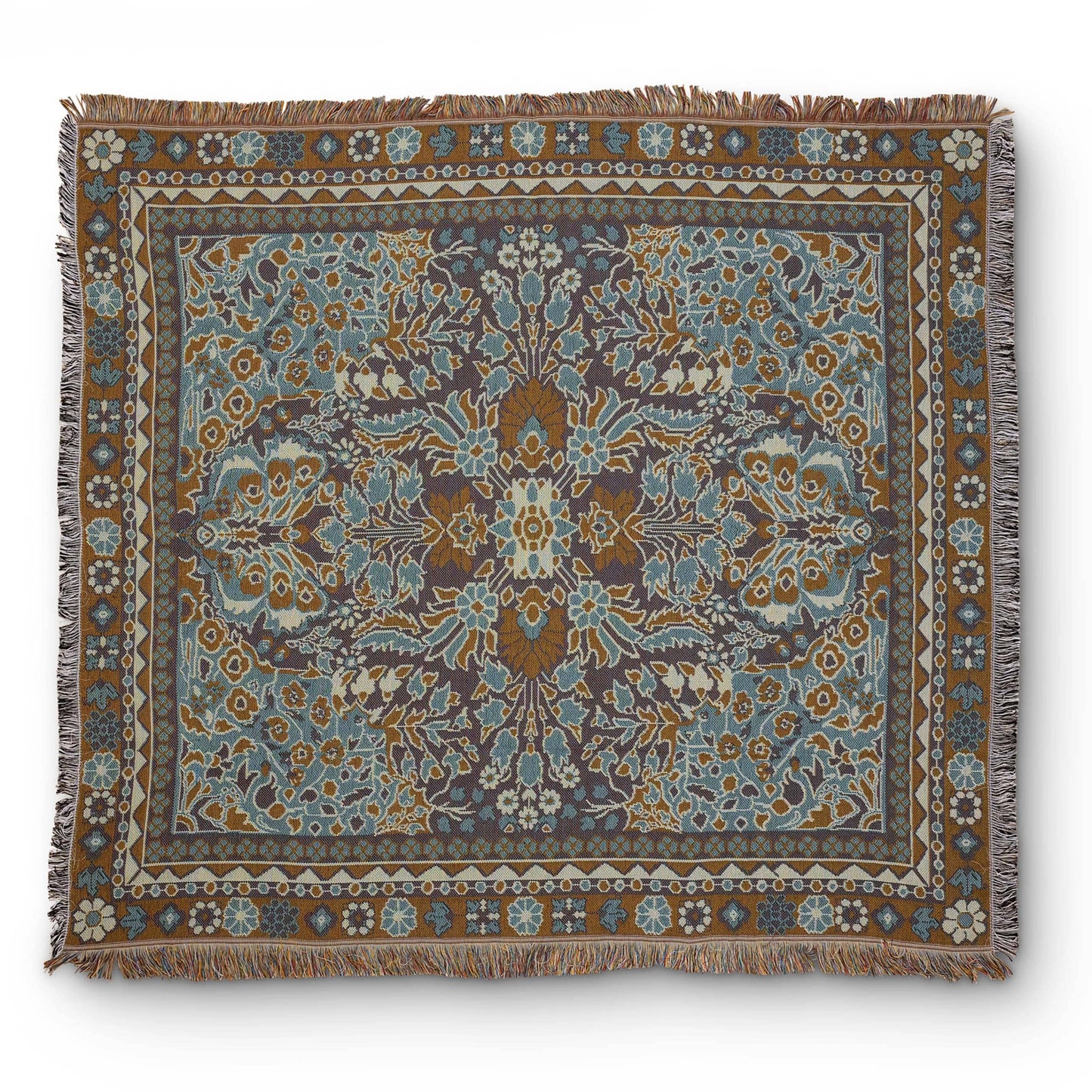HENDEER - 'PS I Love You' Woven Picnic Rug/Throw: Large 170x200cm