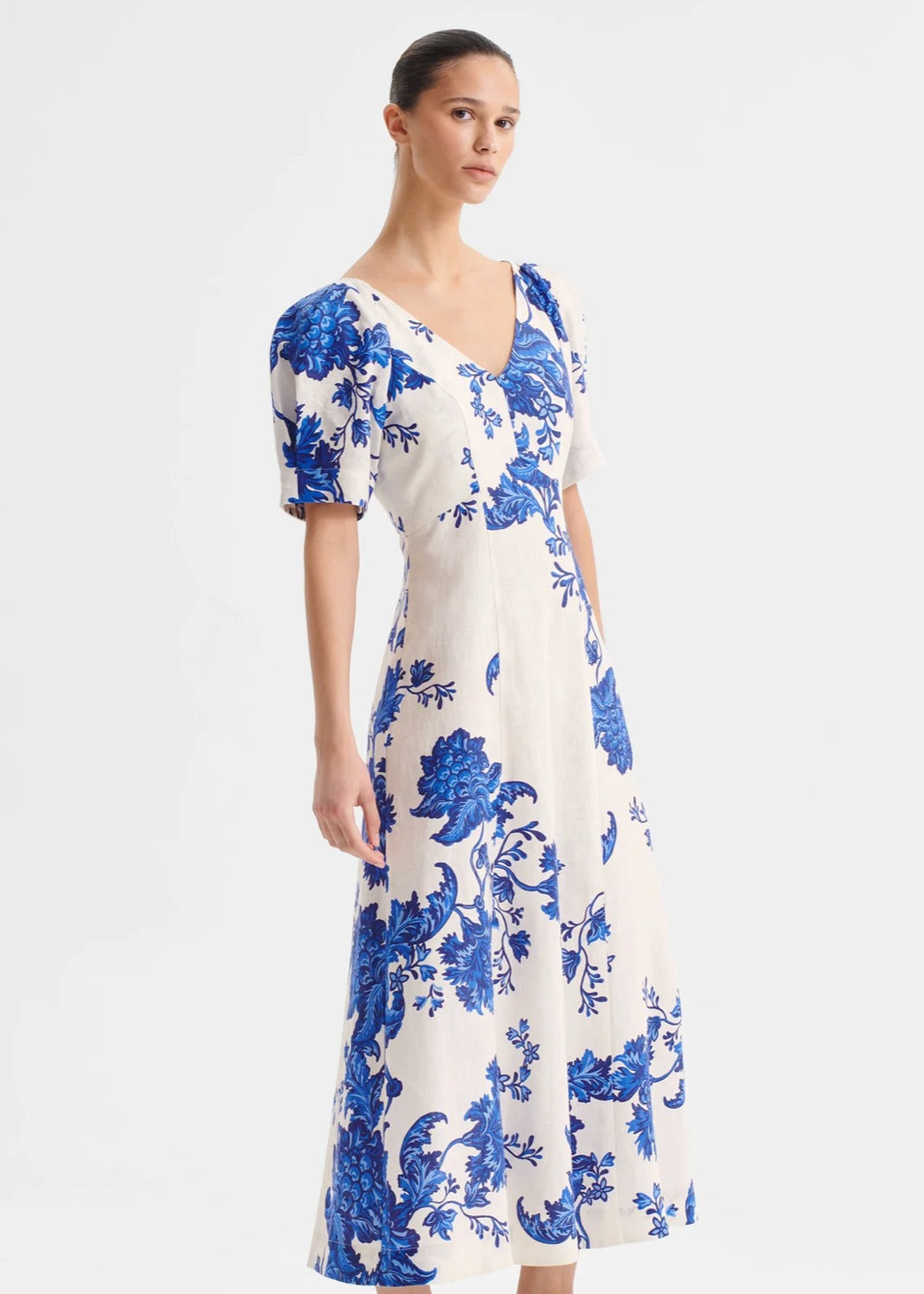 Bonita Linen Dress - Print