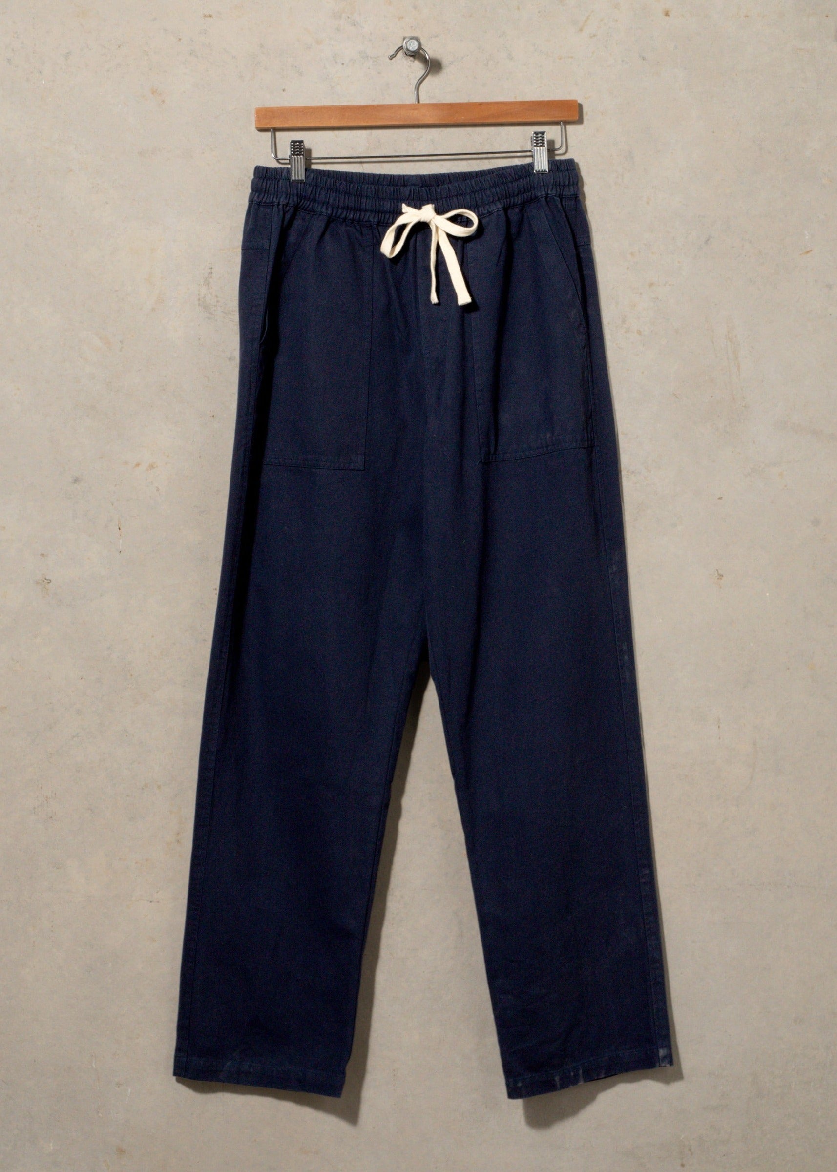 Twill Pants - Dark Blue