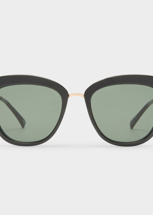 Caliente Sunglasses - Black/Gold